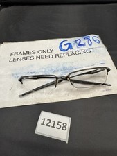 Oakley Halfshock OX3119-0455 Brushed Chrome Eyeglasses Frames 55-19 142 1210