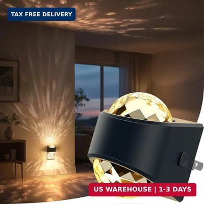 Briignite Night Light, Night Lights Plug into Wall, LED Projector Night Light, S