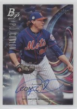 2018 Bowman Platinum Top Prospects Ice Auto 23/50 PJ Conlon #TOP-26 Auto 3f2