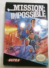 Mission: Impossible (Nes)(1990) CIB. Game, Box, Manual & Poster/Ad. Free Ship!!!