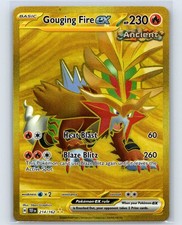Gouging Fire ex 214/162 Hyper Rare SV05: Temporal Forces 2024 NM on eBay