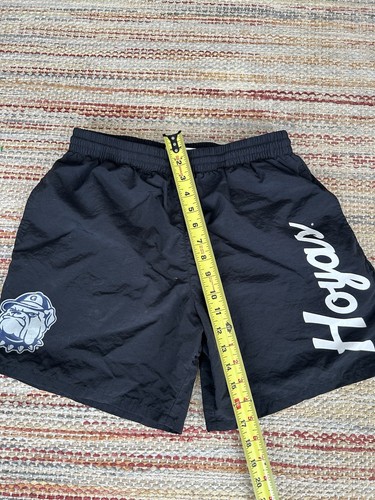Mitchell & Ness Georgetown Hoyas Mens Medium Shorts Black NCAA Hoyas Essentials - Picture 6 of 11