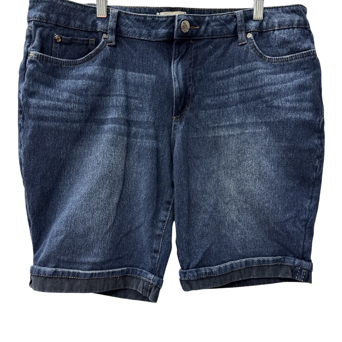 Short En Jean SWS Denim Co - Femme - Taille L - Bleu - Style Paperbag - État Impeccable