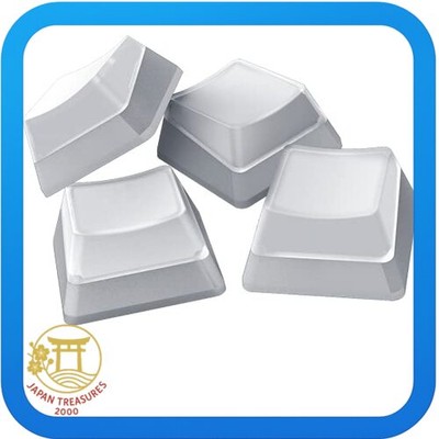 Razer Phantom Keycap Upgrade Set White Replacement Keycaps for US/UK Layouts
