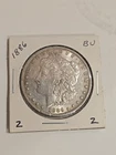 1886 MORGAN SILVER DOLLAR FROM ORIGINAL BANK BAG GEM BU US MINT  Free SHIPPING