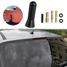 3,5cm Kurz Antenne Dachantenne FM/AM Stabantenne Carbon Autoantenne für Peugeot