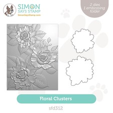 Simon Says Stempel Blumen Cluster Prägefolde...