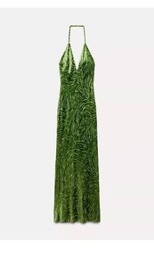 Green Velvet Dress | eBay