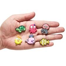30 PCS Cartoon Croc Charms Girly Cute Pins Shoe Decoration Charm