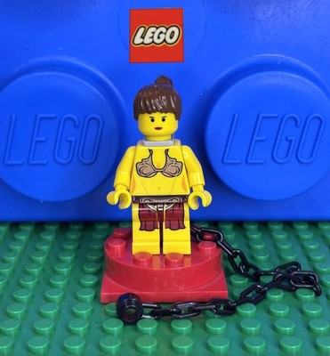LEGO Minifigur Star Wars sw0070 Prinzessin Leia - 4480 Jabbas Palace Sklave -5E