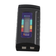 Lightweight Digital Battery Tester with LCD Screen for Multiple Battery Types