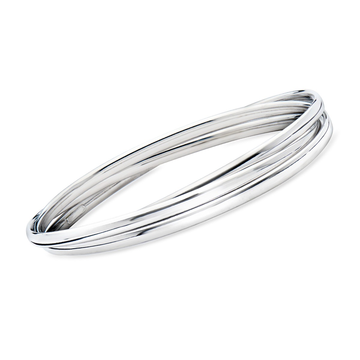 Ross Simons イタリア ヴィンテージ　925 シルバー　バングル Ross-Simons Italian Sterling Silver Rolling Bangle Bracelet
