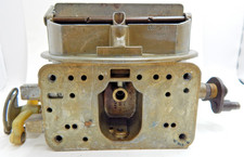 Rare Holley 4165 Carburetor 4 Barrel 650cfm Main Body List 6498 Made In Japan Rare Holley 4165 Carburetor 4 Barrel 650cfm Main Body List 6498 Made In Japan