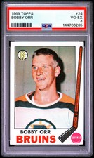 1969-70 Topps Bobby Orr #24 PSA 4