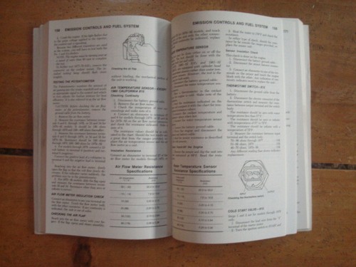 1973-82 Datsun 200SX, 510, 610, 710, 810 Chilton's Repair & Tune-Up Guide - Picture 3 of 4