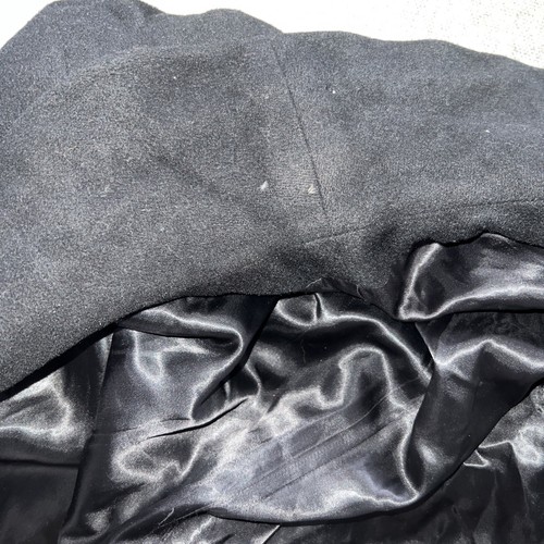 Vintage 1950s 100% Imported Cashmere Black Color Jacket/Coat Size S/M/L - Picture 11 of 11