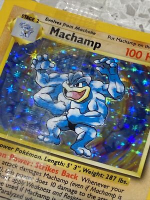 1999 Machamp 8/102 Holographic Base Set Pokemon Card - Ultra Rare SEALED  1st Ed | eBay