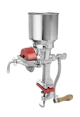 Victoria Cast Iron High Hopper Grain Mill, Manual Coffee Grinder,Seed Grinder