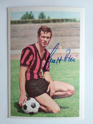 Ernst Abbe Eintracht Frankfurt Bergmann 1967/68 #  100 original handsigniert 