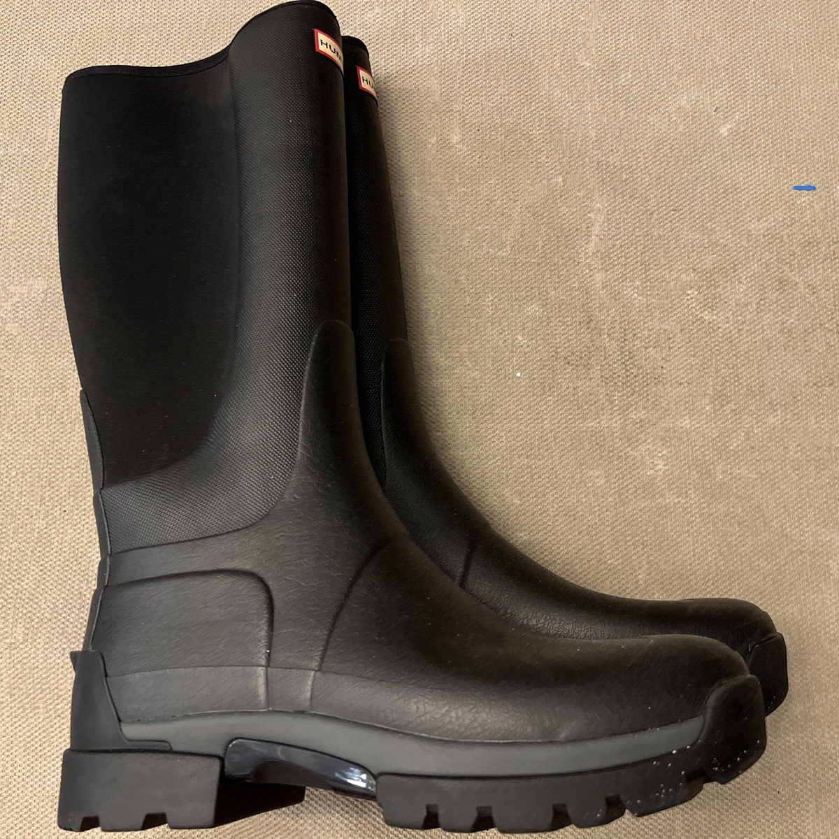 Hunter Men's Boots Field Balmoral Hybrid Tall Slip-On Calf Length