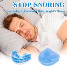 Food Grade Silicone Anti Snoring Mouthpiece Efficient Anti Snoring Comfortable