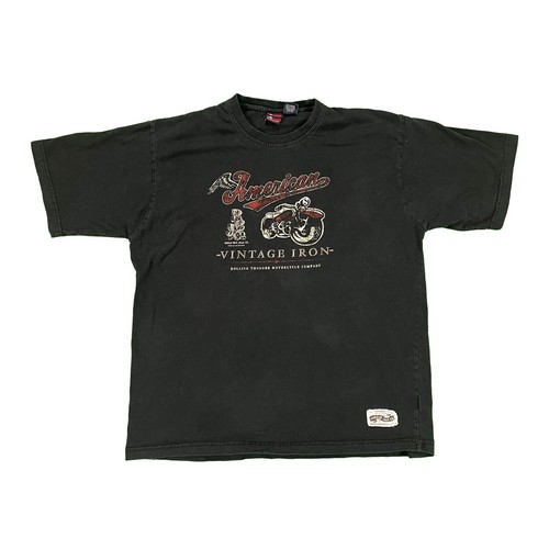 Vintage American Iron Motorcycle Tee Size Large