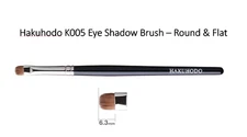Hakuhodo K005 Makeup Eye Shadow Brush Round & Flat