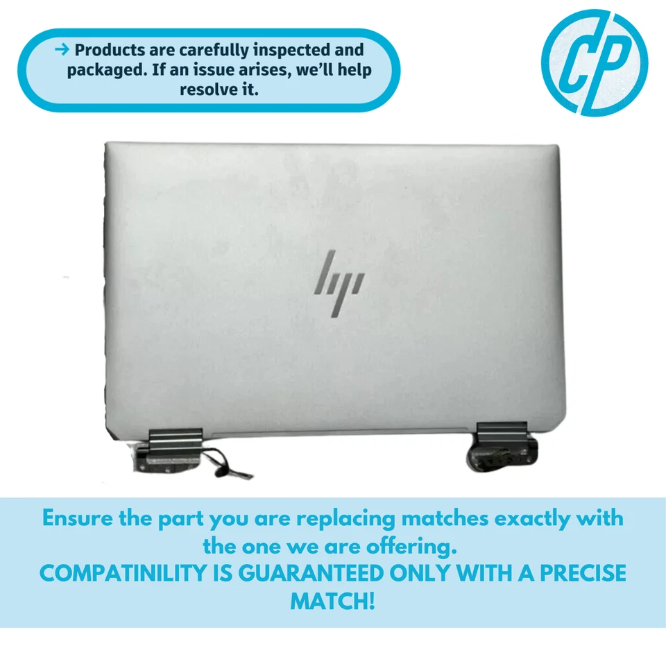 Conjunto Completo HP LCD 13.3" UHD Spectre X360 13T-aw serie L75193-001 Plateado Foto 2 de 4