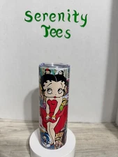 Betty Boop Collage 20 oz tumbler