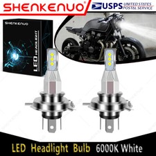 For Honda CB750 Nighthawk 1991-2004 9003 H4 LED Headlights Bulb High Power White