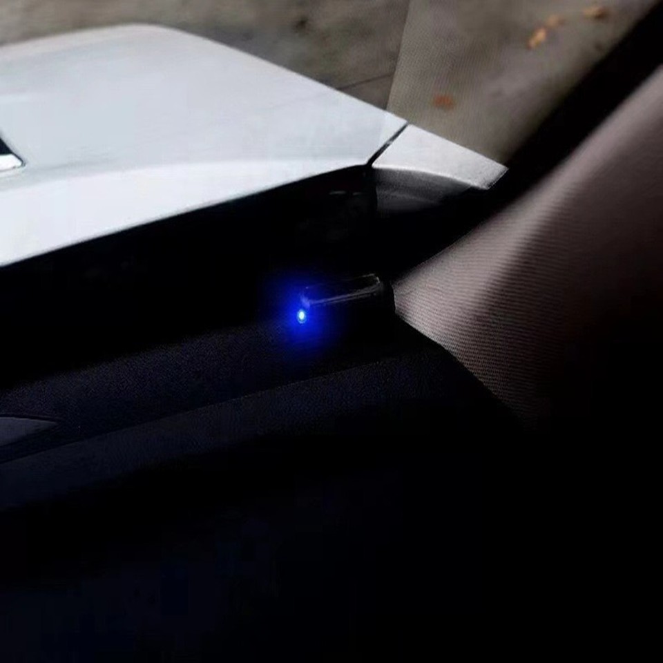 1x Fake Solar Led Alarm Light Warn Security System Theft Flash Car