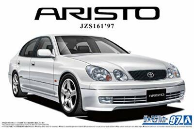 Aoshima The Model Car 1/24 Toyota JZS161 Aristo V300 Ed. '97