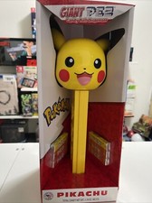 Pikachu Giant Pez Dispenser Brand New Factory Sealed Pokemon