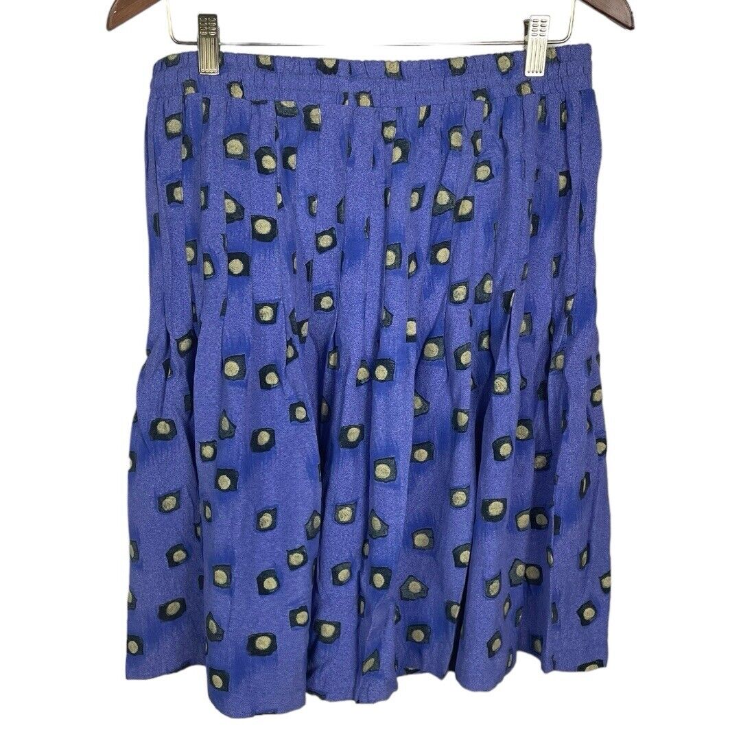 Carole Little VTG 90s Funky Midi Skirt Size 14 Pu… - image 3