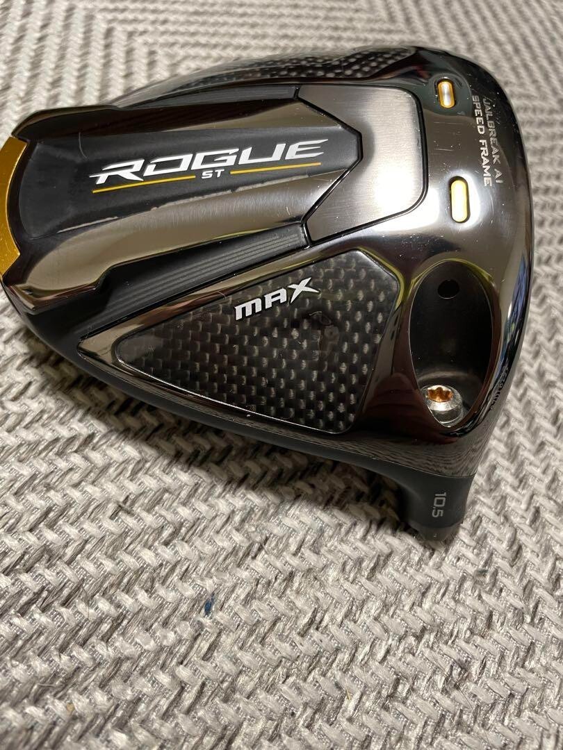 CALLAWAY Rogue ST MAX 10.5 driver Head/ONLY Right-Handed used | eBay