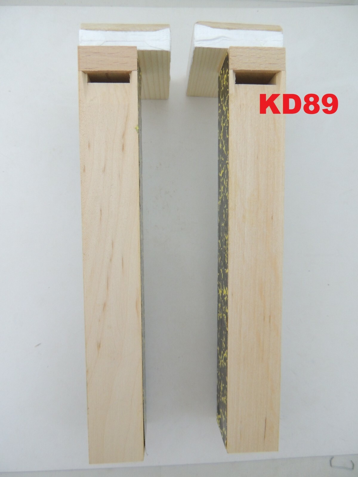 Véritables soufflets de coucou de 18 cm en bois et peau pour horloge de collection