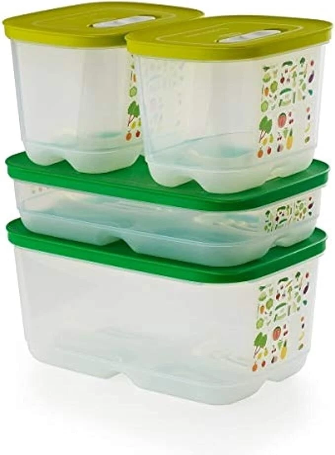 Tupperware Fridge Smart Container Set - 4 Pc- NIP