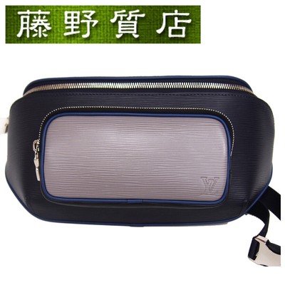 Exhibit Louis Vuitton Bum Bag Epi Damier Graphite Waist Pouch Body M51464 8007