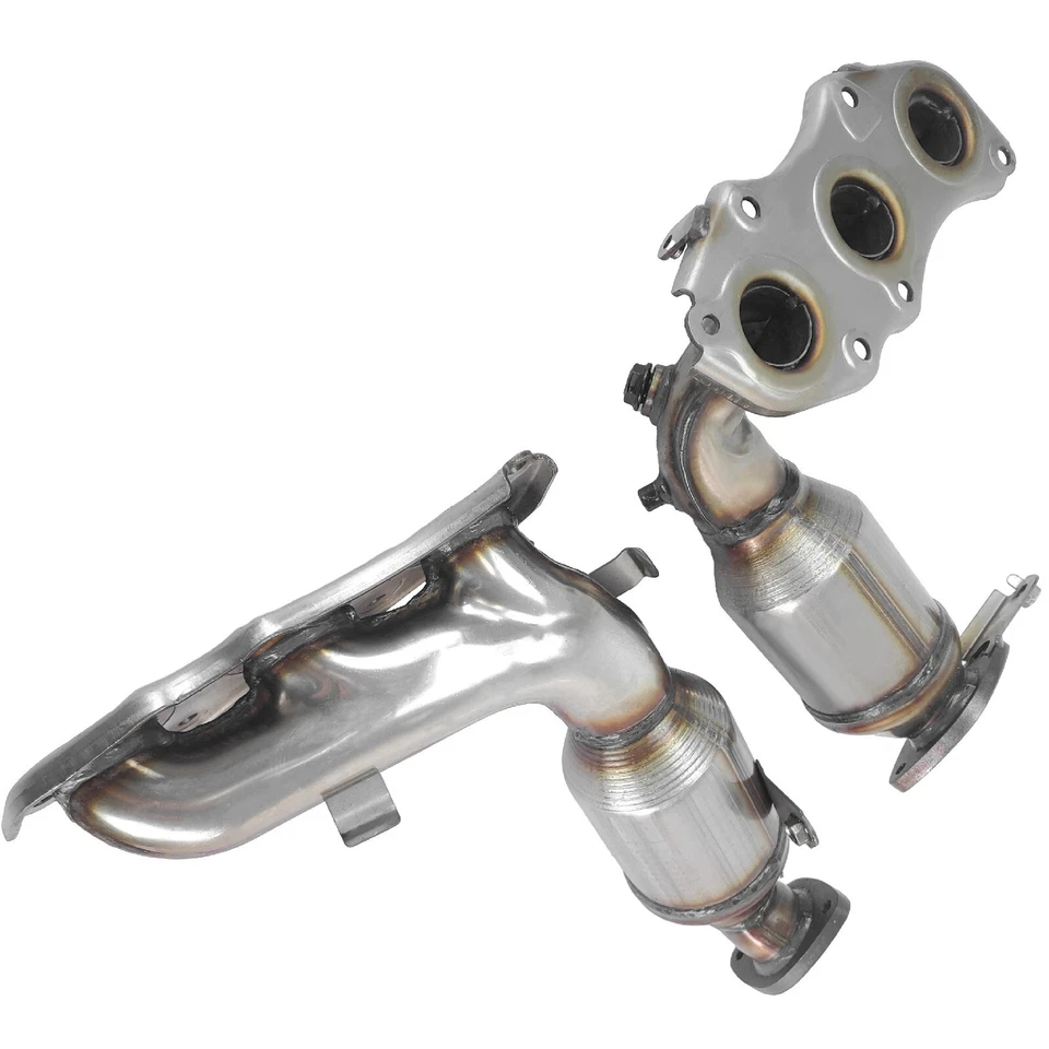 2x For 2006-2012 Toyota Rav4 3.5L Catalytic Converter Front manifold OBD - Image 3 of 4