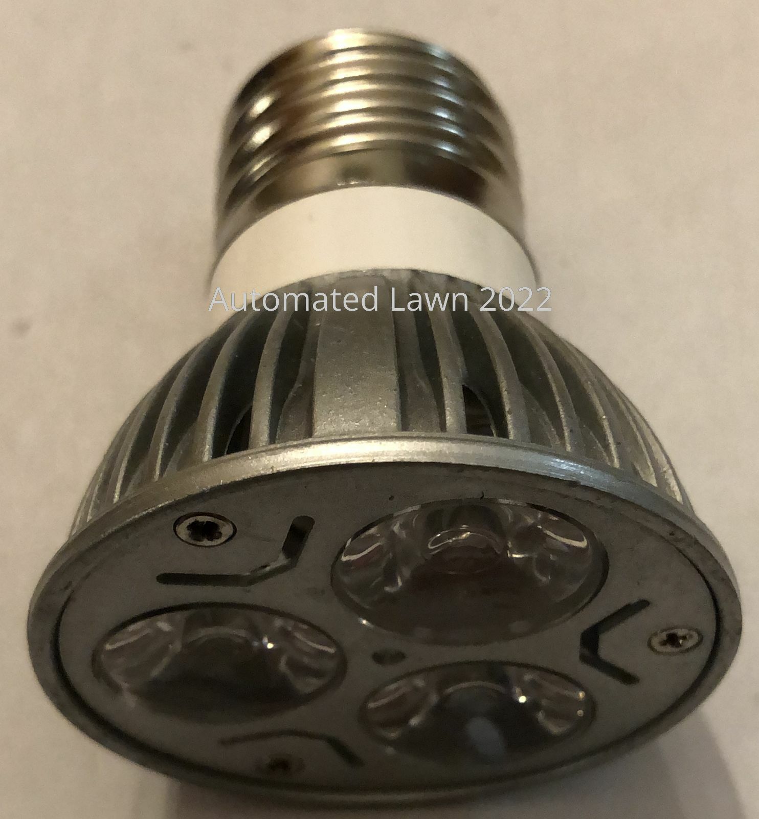 3W E26 led spot / down light bulb Aluminum heatsink lot of 5 bulbs