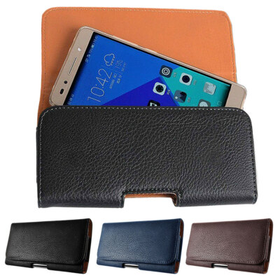 Leather Pouch Case Holster with Belt Clip & Loop For OnePlus Nord N200 5G/10R/9R