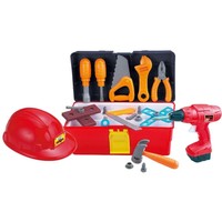 Tool Toy Set With Hard Hat Drill And 40+ Pcs Pretend Play Tools And Accessori... on sale Tool Toy Set With Hard Hat Drill And 40+ Pcs Pretend Play Tools And Accessori... on sale