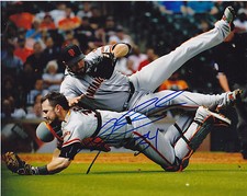 ANDREW SUSAC  SAN FRANCISCO GIANTS  ACTION SIGNED 8x10