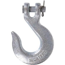 1/2 in. Zinc-Plated Forged Steel Chain Hook with Grade 43 in Clevis Type Slip