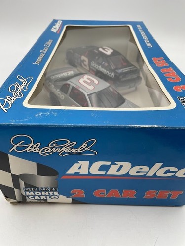 Dale Earnhardt ACDelco 2 Car set Limited Japanese Race Edition Silver & Black - Picture 8 of 9