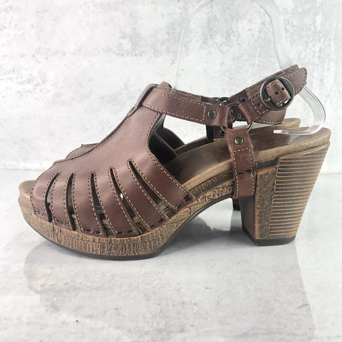 Dansko Randa Brandy Women s 9.5 US 40 EU Shoes Brown Leather