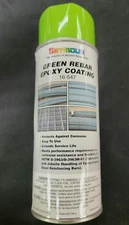 QTY 12 SEYMOUR 16-547 GREEN REBAR EPOXY COATING CORROSION PROTECTION