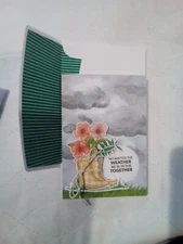 Set of 4 handmade note cards with envelopes