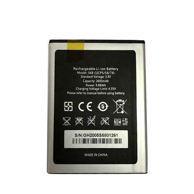 1ICP5/58/74 S68 replacement Akku Für Oukitel C16 cellphone battery bateria accu