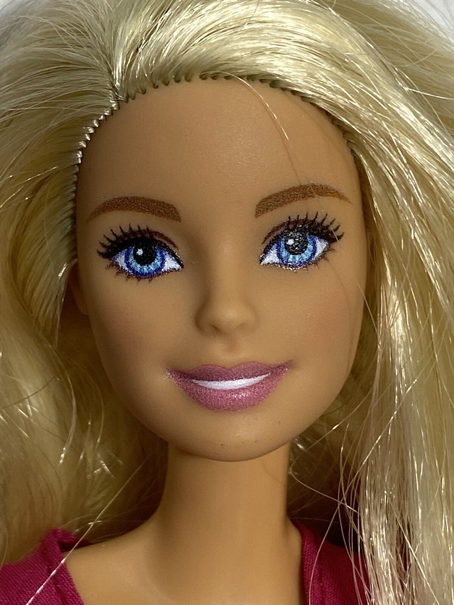 Barbie Made to Move Fashionistas Doll GGL22 Redressed EUC